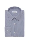 CHEMISE HOMME L’ÉCHAPPÉE RAYÉE BLEUE NUIT