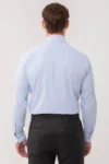 CHEMISE HOMME L’ÉCHAPPÉE RAYÉE BLEUE CIEL