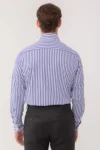 CHEMISE HOMME LA DISTINGUÉE RAYÉE BLEUE NUIT